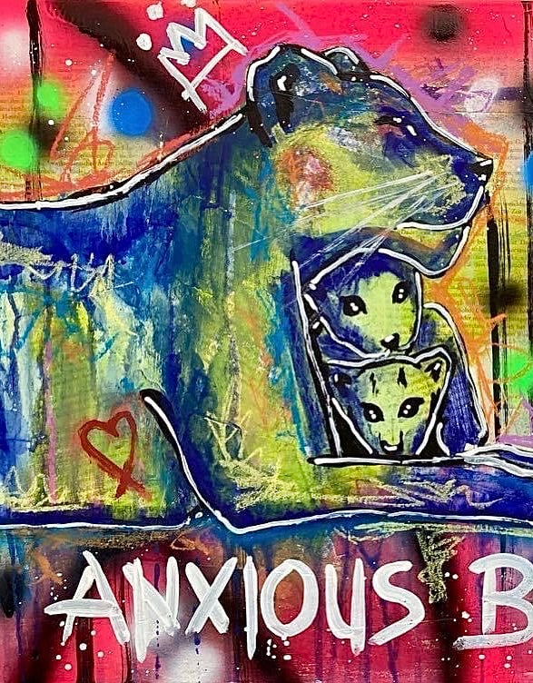 Anxious but brave as fuck